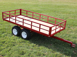 7500BR Lawn & Garden Trailer