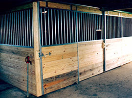 Galvanized Horse Stall Kit