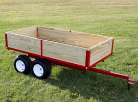 6500 1 ton ATV Tandem Trailer